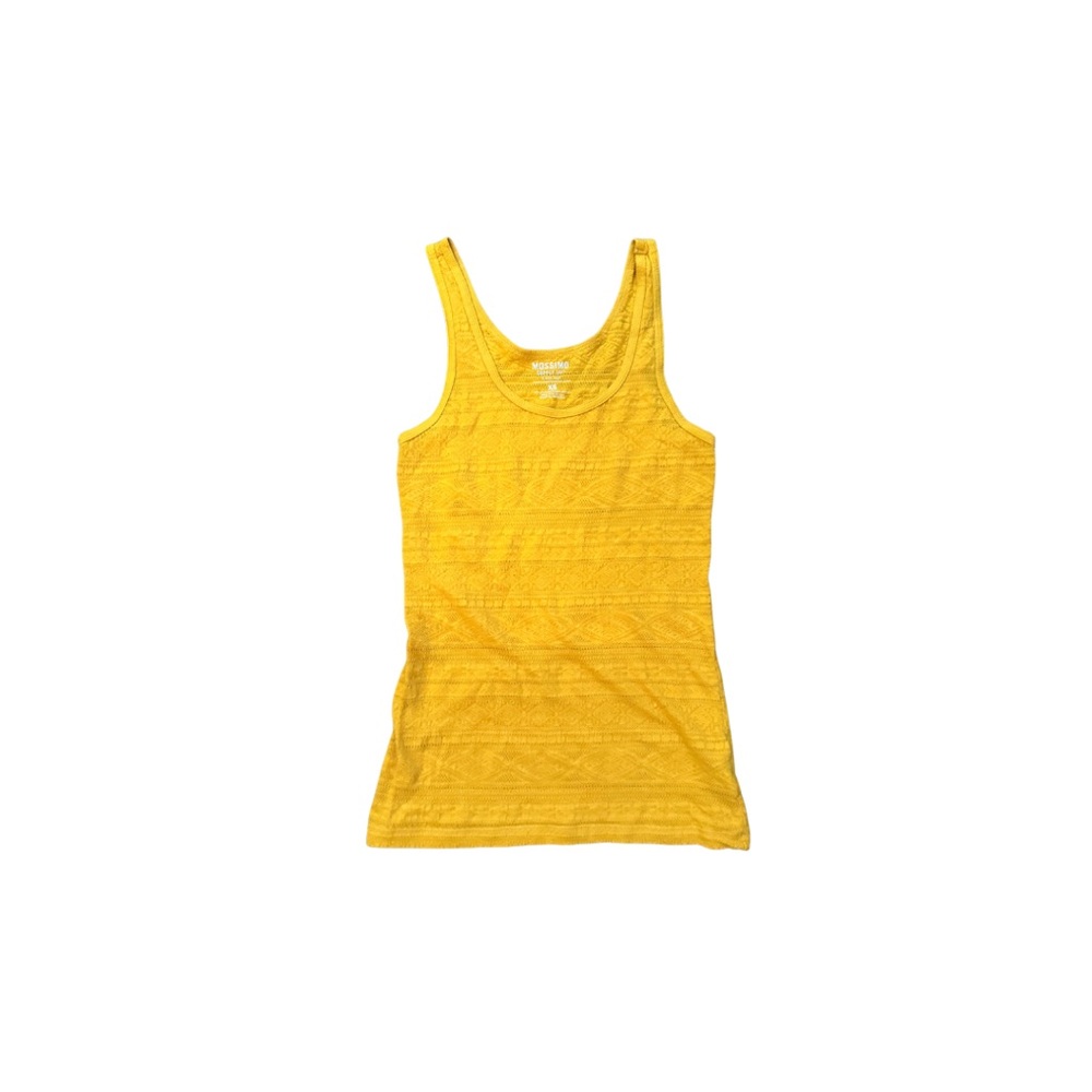 Mossimo Supply Co. Mustard Yellow Tank Top
